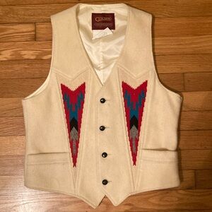Vintage Wool Chimayo Vest